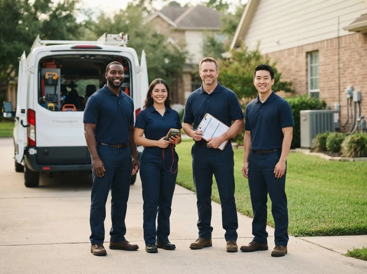 Certified HVAC technician near Trego, WI